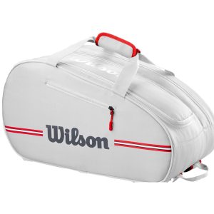 Wilson team padeltas wit/zwart