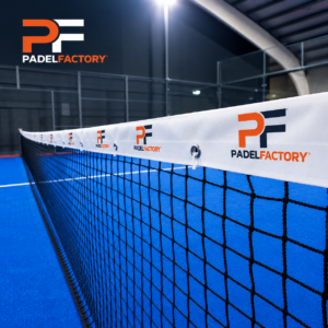 Bedrukte bovenband padelnet – Netband cover