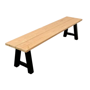 PadelFactory Wood&Steel bank zonder rugleuning